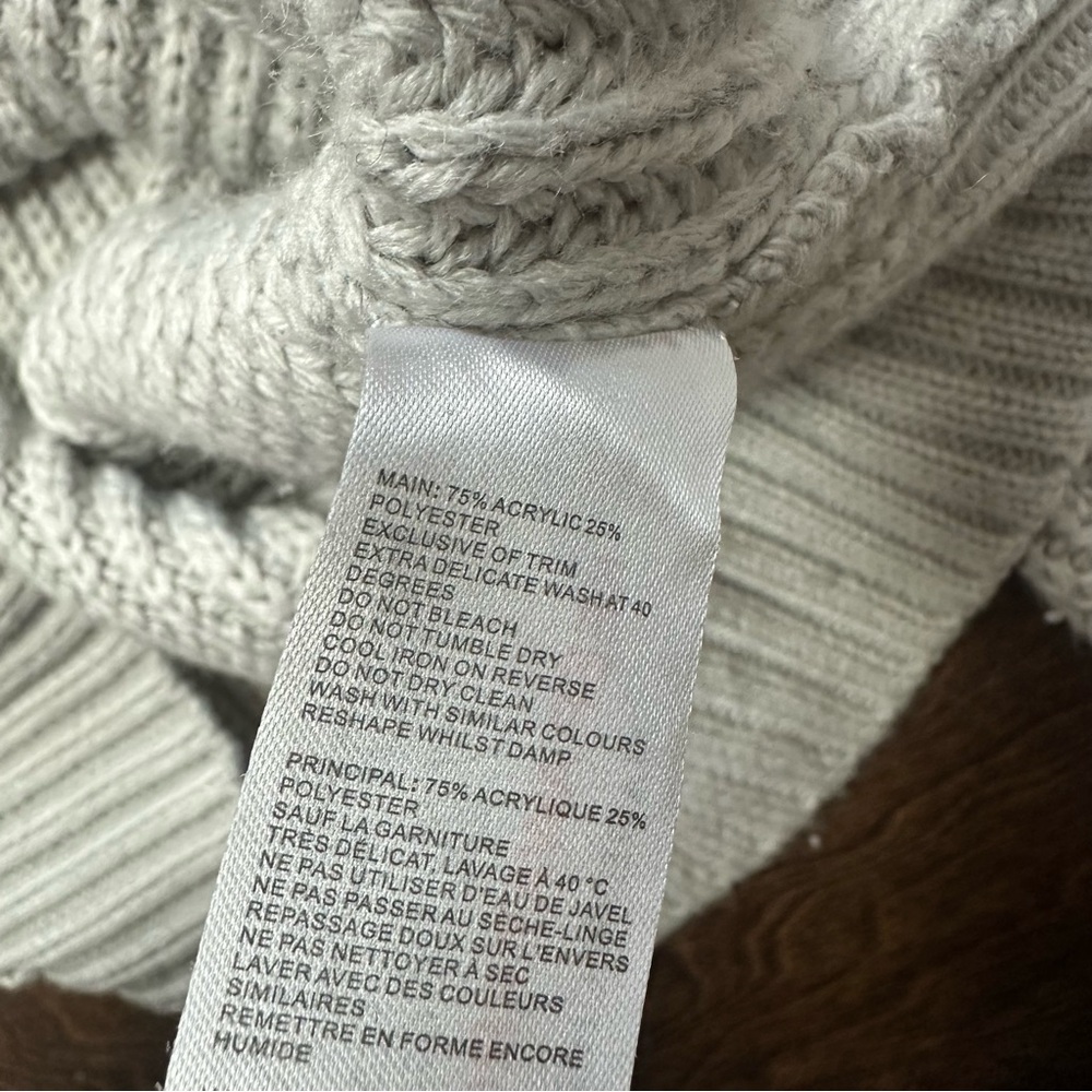 Boohoo Man Distressed Boxy Fit Sweater - Picture 7 of 10